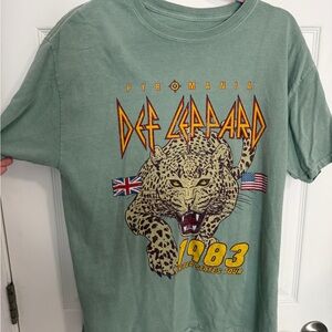 Def Leppard 1983 Tour Graphic T-Shirt pacsun